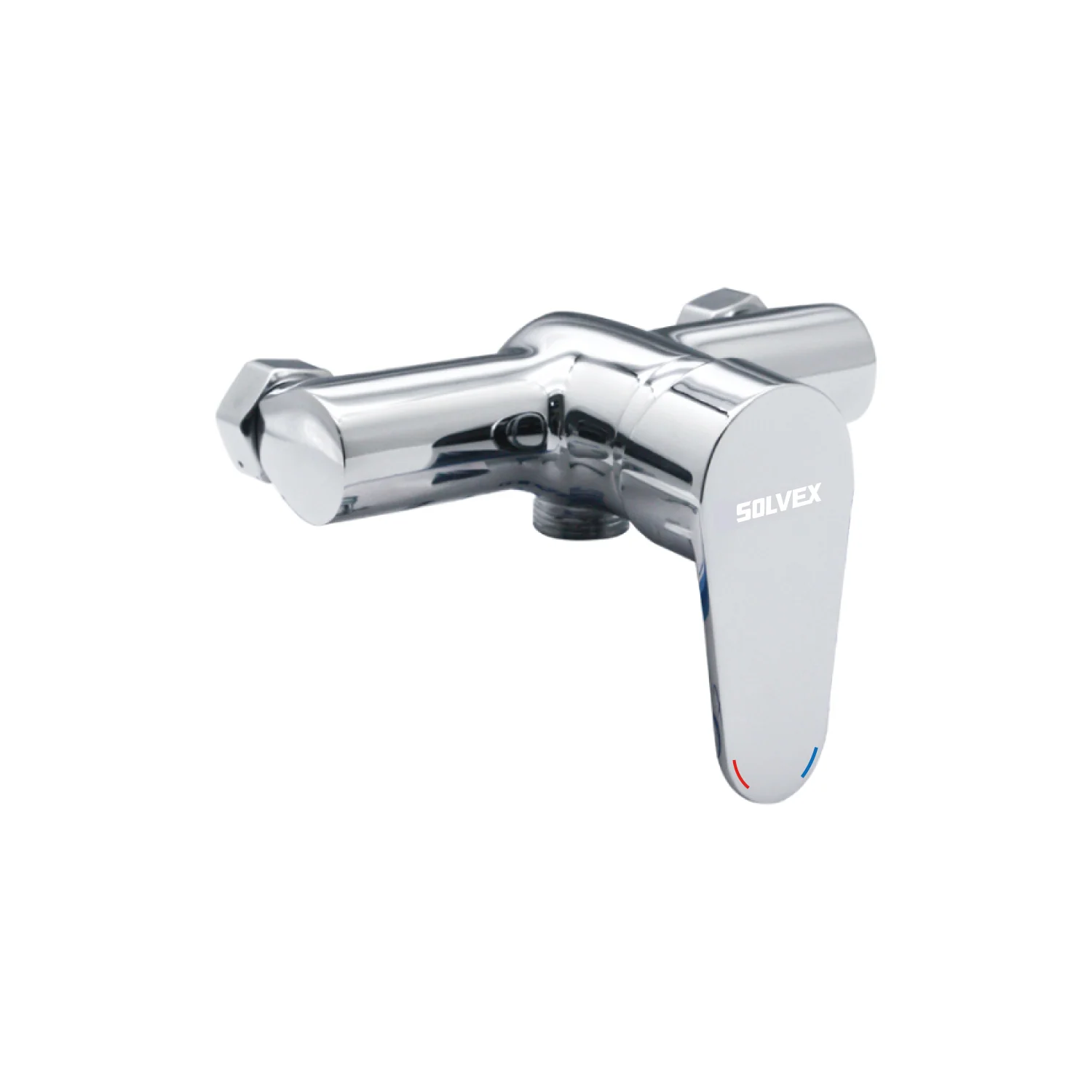 Llave Mezcladora De Pared Para Bañera Con Desviador. Grifo Monomando De Latón Con Acabado Cromado Brillante. - Image 2