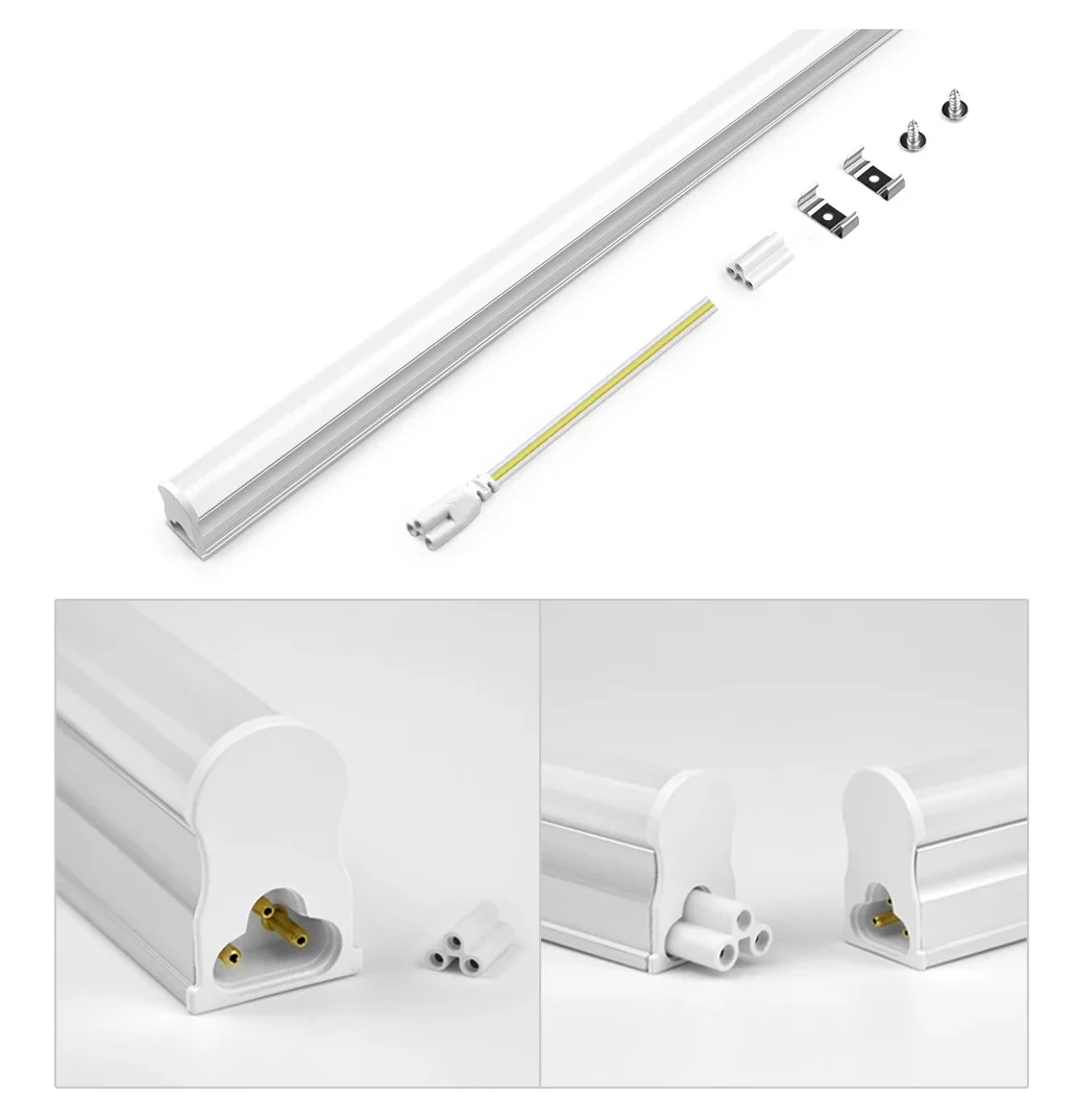 Lampara Lineal Luz LED Blanca De 34 Pulgadas 14 Watts Compatible Para Unión En Serie