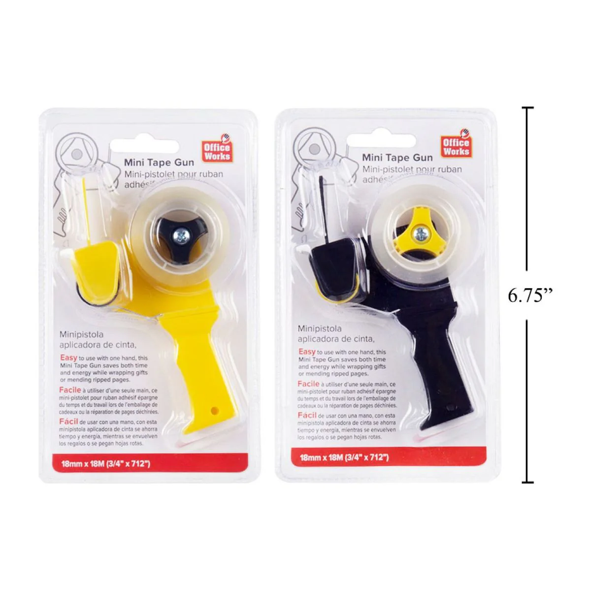 Mini Pistola Dispensador De Cinta Pegante (1Pza) (Viene En Colores Variados Al Azar) - Image 3