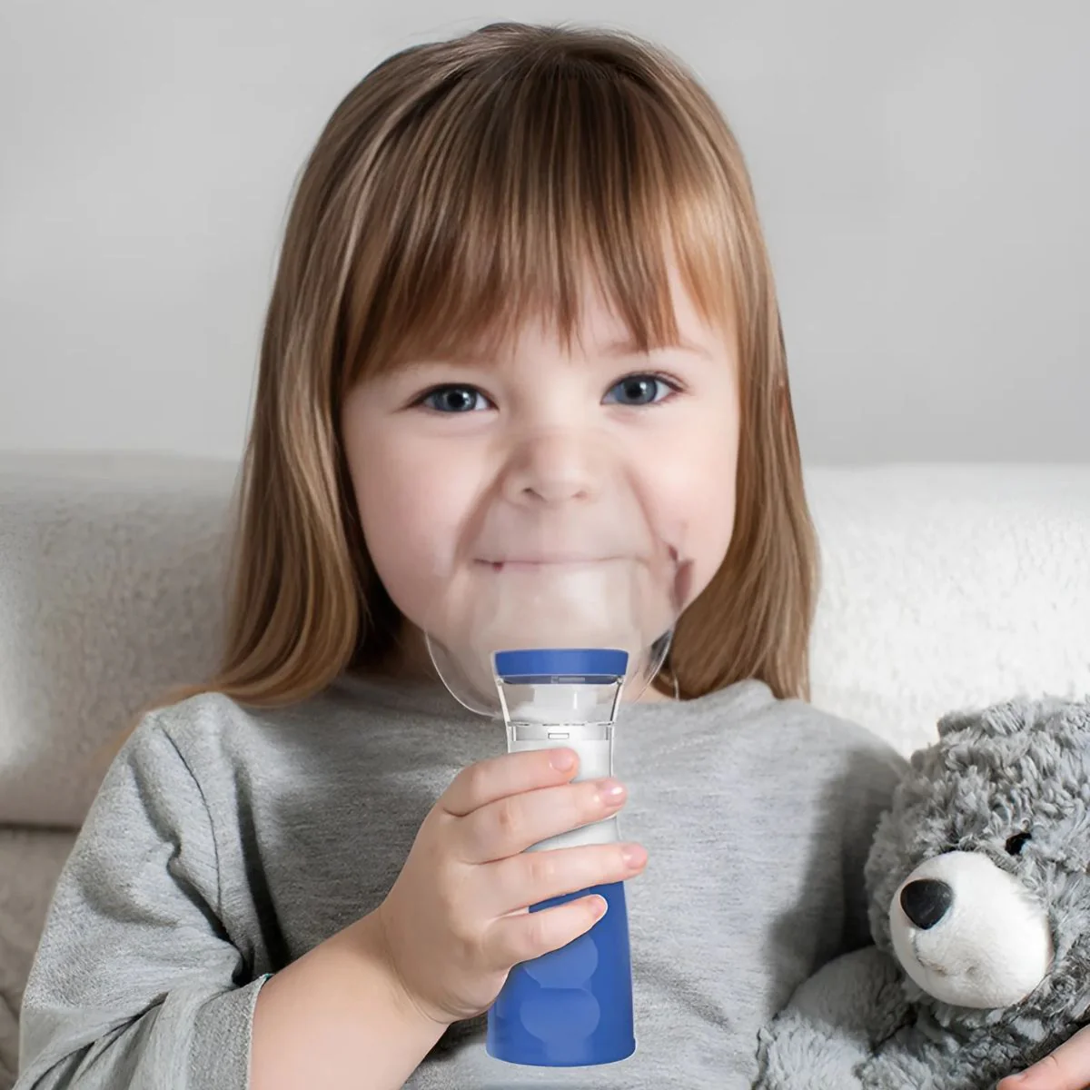 Nebulizador Portátil De Malla Ultrasónica. Inhalador Mini Silencioso 8Ml. Recargable USB-C. Ideal Para Adultos Y Niños. - Image 4
