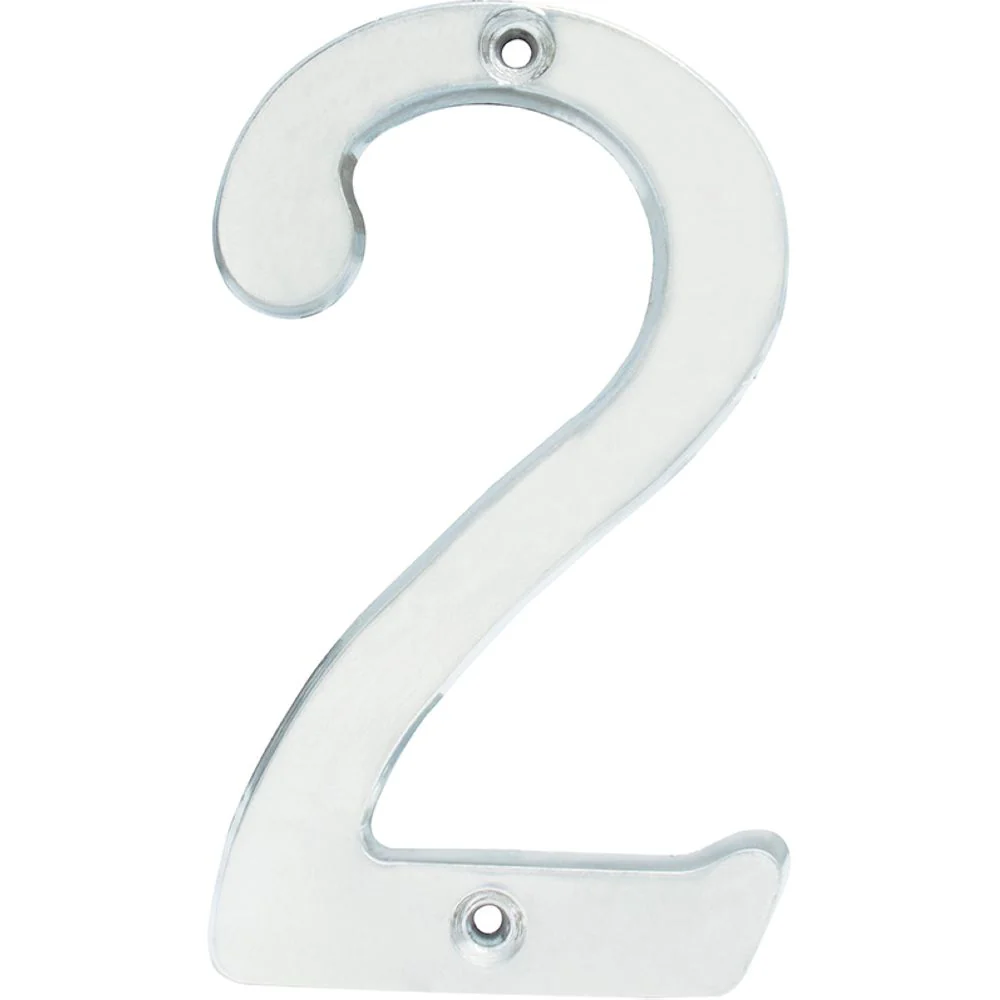 Numero 2 Slim 4" Cromo Satinado Lock - Image 4
