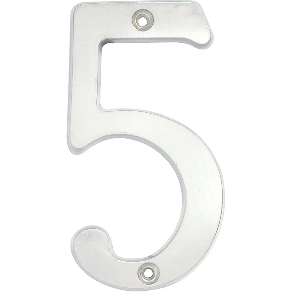 Numero 5 Slim 4" Cromo Satinado Lock - Image 2
