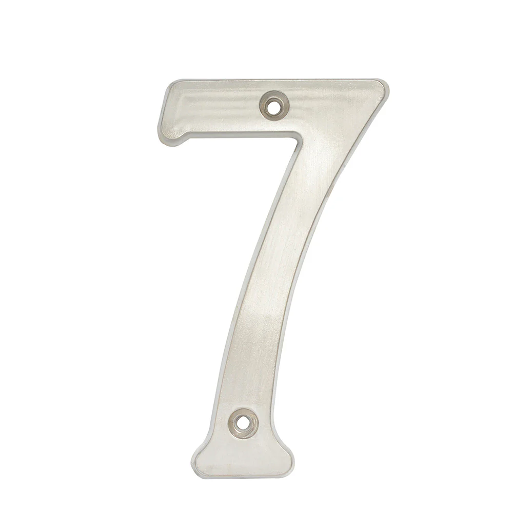 Numero 7 Slim 4" Cromo Satinado Lock - Image 7