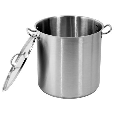 Olla Profunda Con Tapa De Acero Inoxidable (Tamaño: 40 X 40 Cm, Capacidad 50.3 L) - Image 2