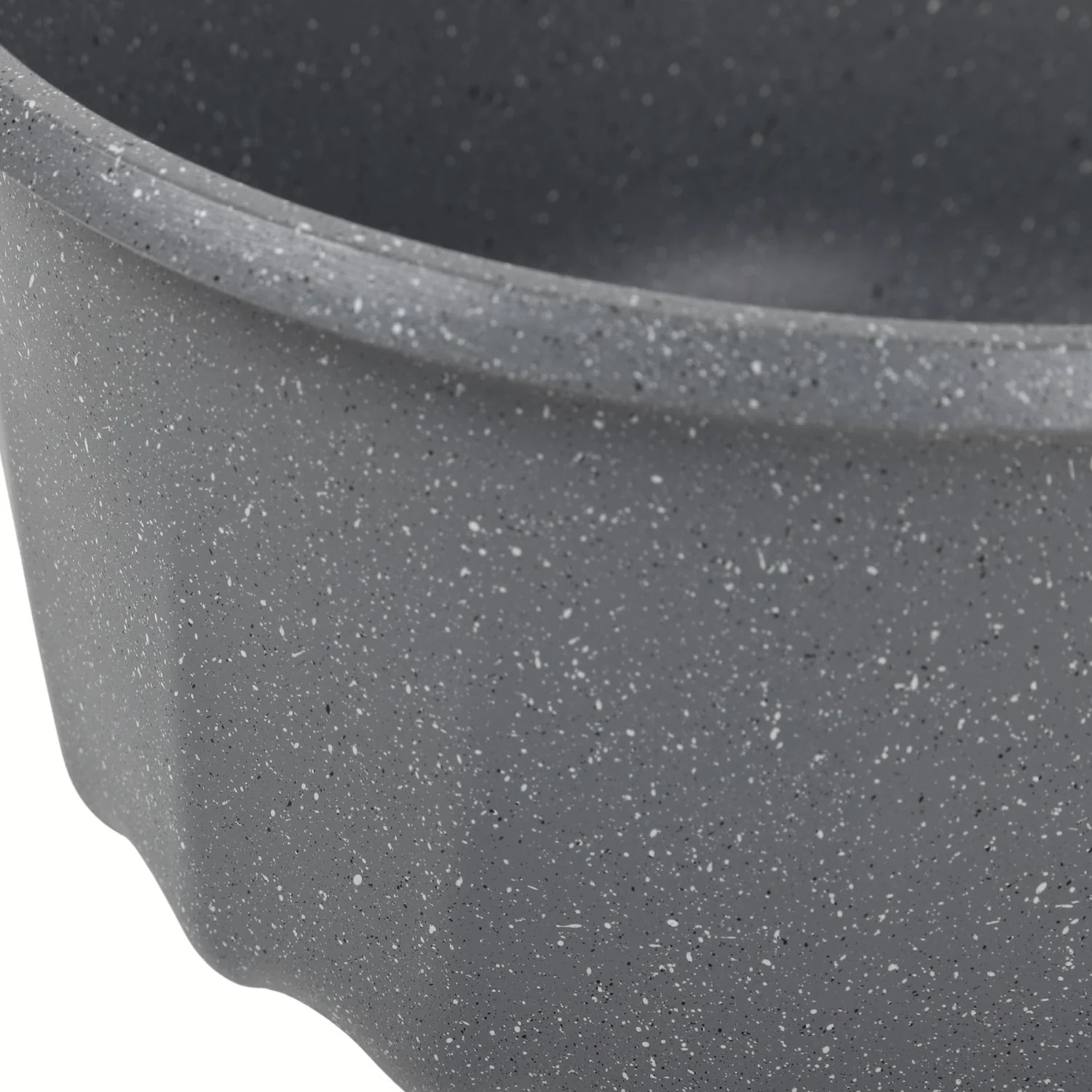 Ollas Antiadherentes 9 Piezas Con Revestimiento De Granito, Aluminio Forjado, Color Gris.  Eco-Friendly. Set De 9 Piezas. Batería De Cocina. Libre De Teflon - Image 4