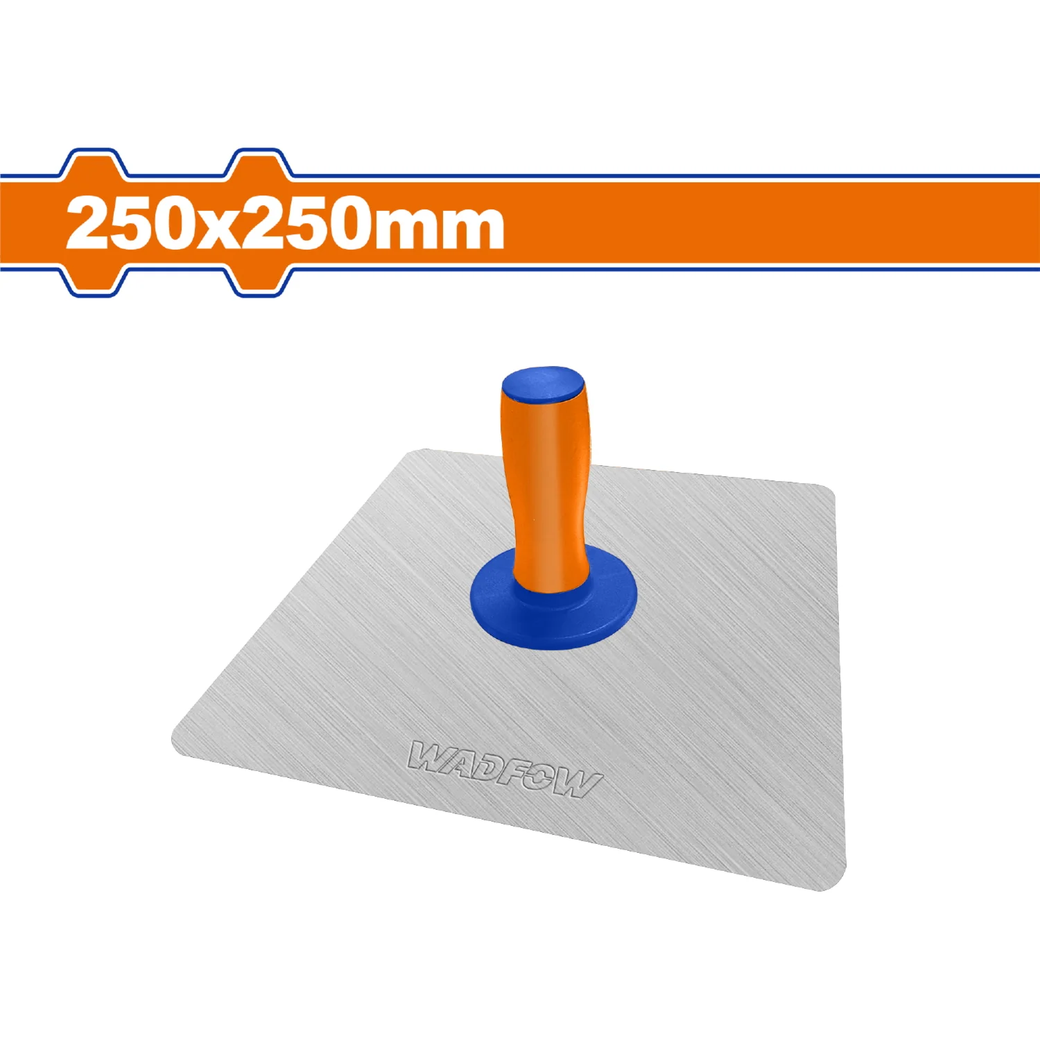 Paleta De Aluminio Para Gypsum 250X250mm Mango De Plástico. Halcon De Yeso. Bandeja Para Gyspum Drywall Pastear Pasteo - Image 2
