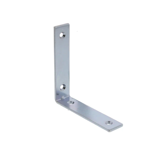 (Par) Escuadras De Esquina De 90 Grados Galvanizadas De 4" X 7/8" - Image 2