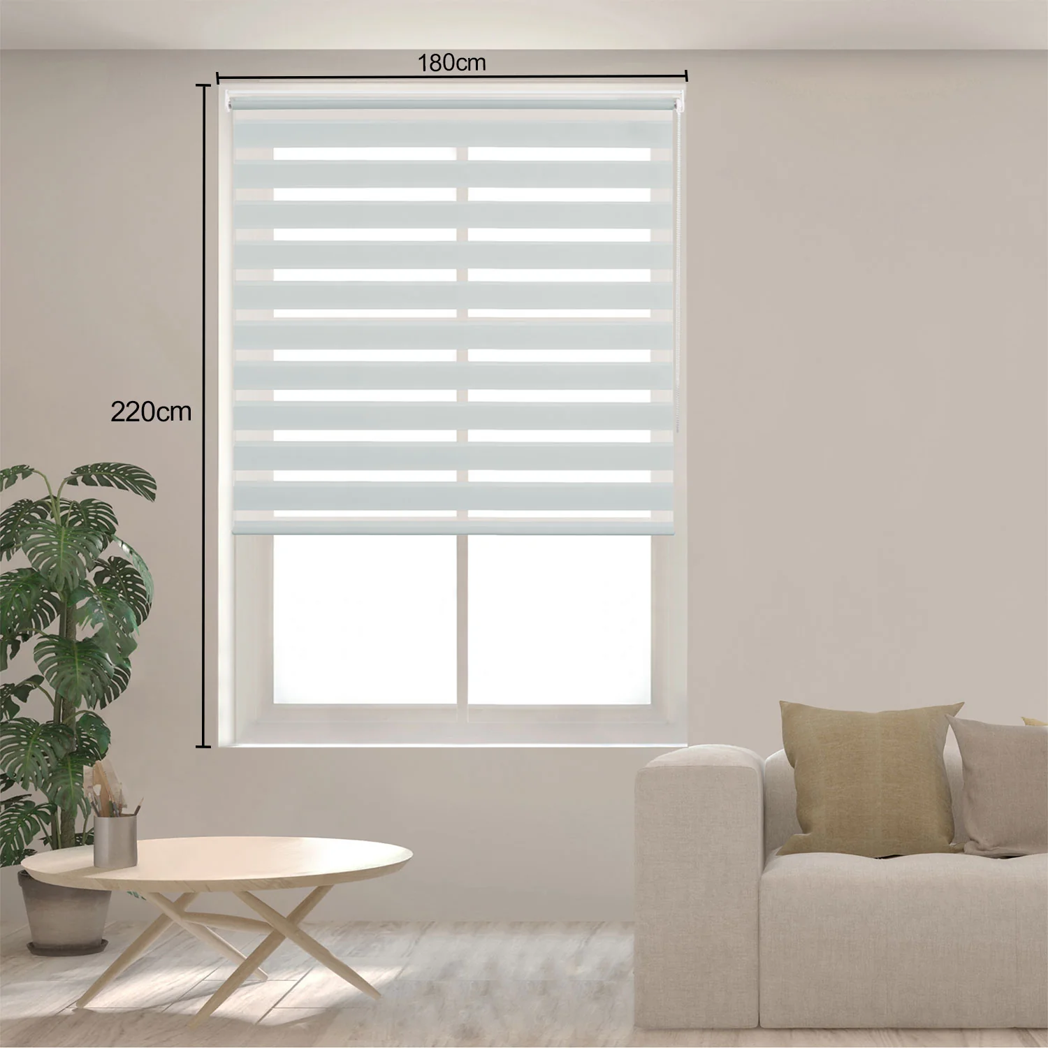 Persianas Roller Enrollable Eclipse Dual GRIS LUMINA  INSPIRE - Image 10