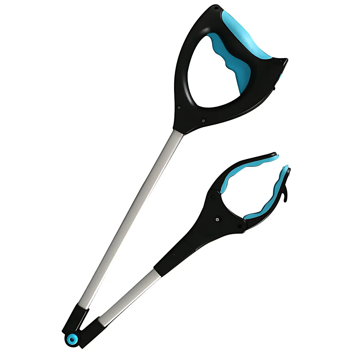 Picker Pinza Extensible Para Alcanzar Objetos Difíciles. Agarrador Multiusos Con Luz LED Y Cabezal Giratorio. - Image 2