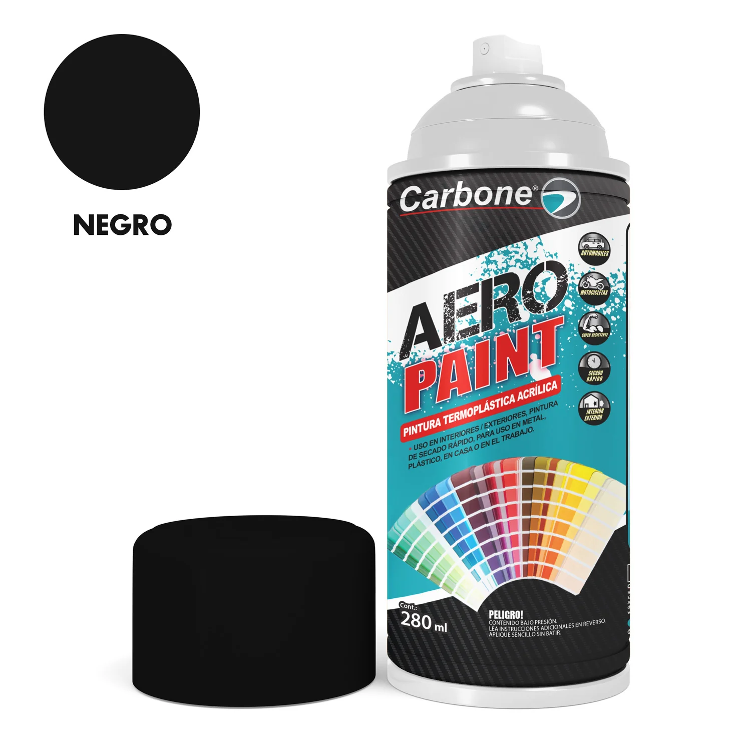 Pintura Aerosol En Spray. Interiores Y Exteriores Alta Calidad 280Ml - Image 4