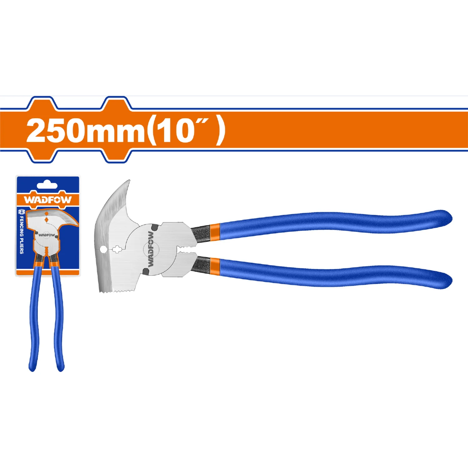 Pinza Para Cercas De Puas O Malla 10" Acabado Negro Y Pulido. Mango Cómodo. Alicate Para Cerca. Alambre De Pua - Image 2