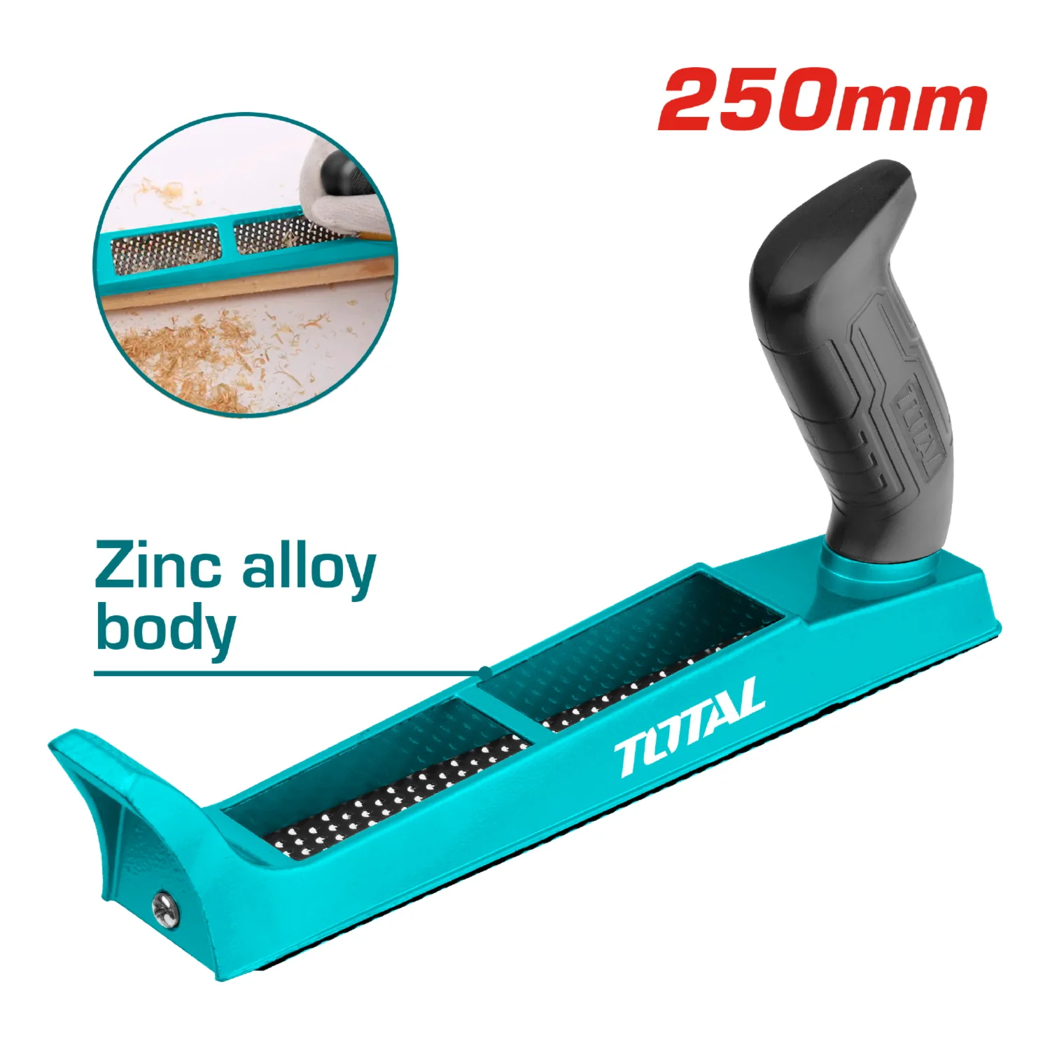Raspador De Yeso, 250Mm, Plano, Con Cuchilla Intercambiable. - Image 2