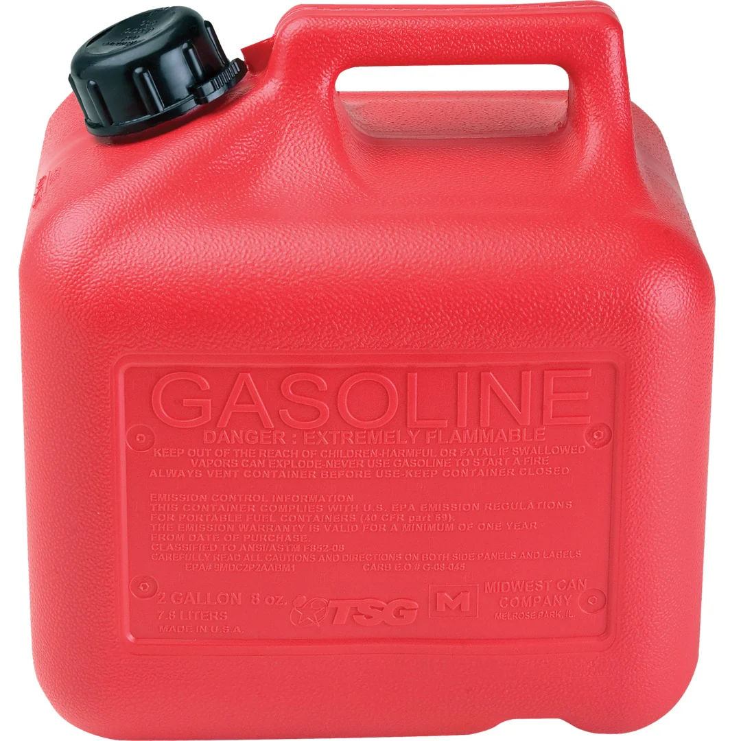 Tanque Bidon Gasolina Recipiente Gasolina De 2 Galones. Incluye Boquilla