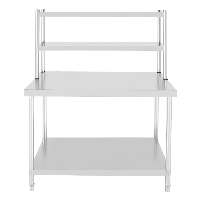 REPISA DE MESA DOBLE 180*28*60 CM ACERO INOXIDABLE - Image 4
