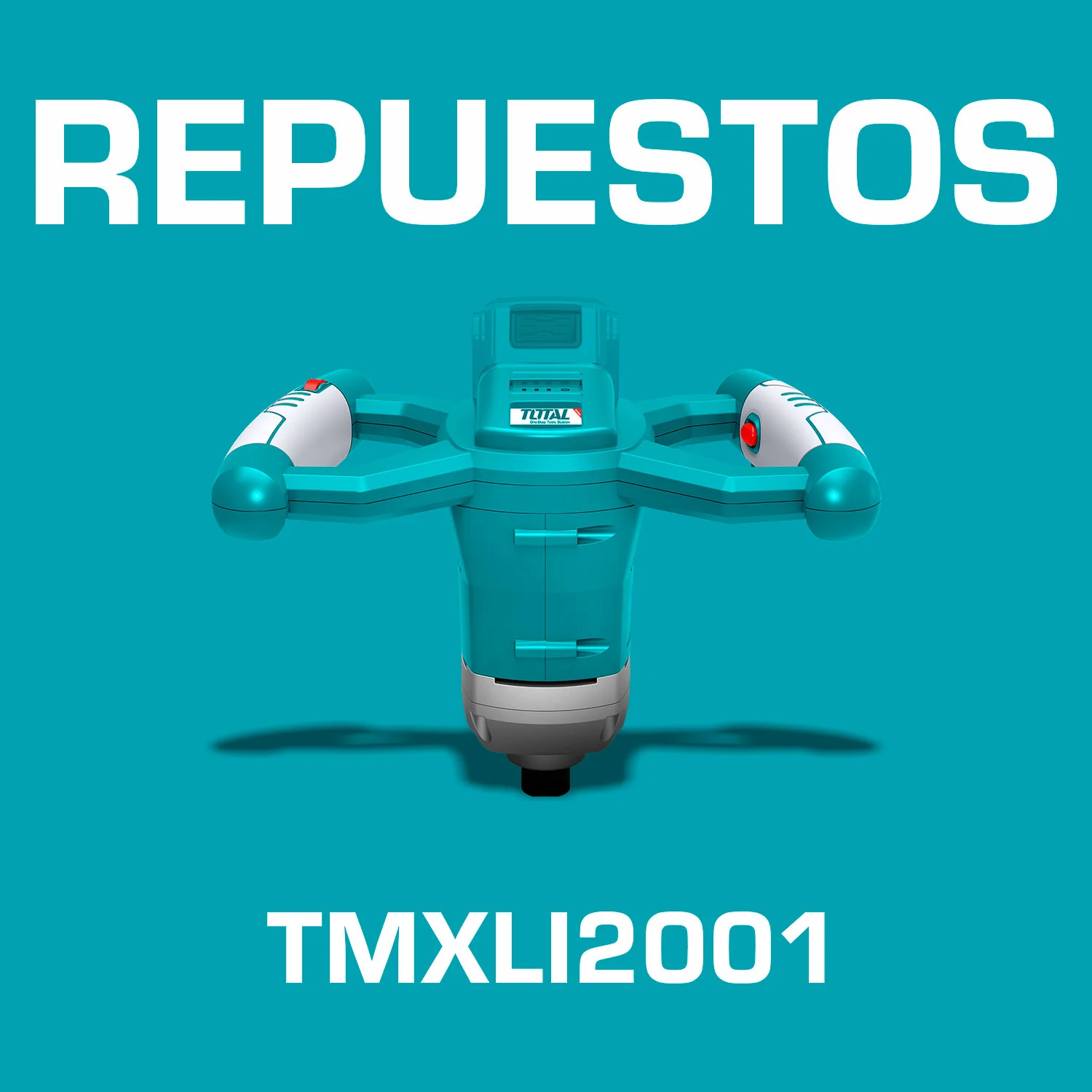Repuestos Mezclador Para Mortero Litio-Ion De Batería De 20V. Codigo TMXLI2001