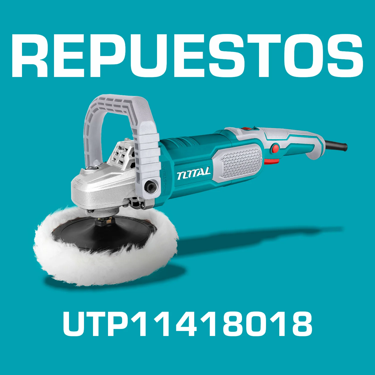 Repuestos Pulidora De Felpa 1400W De 7" Codigo UTP11418018