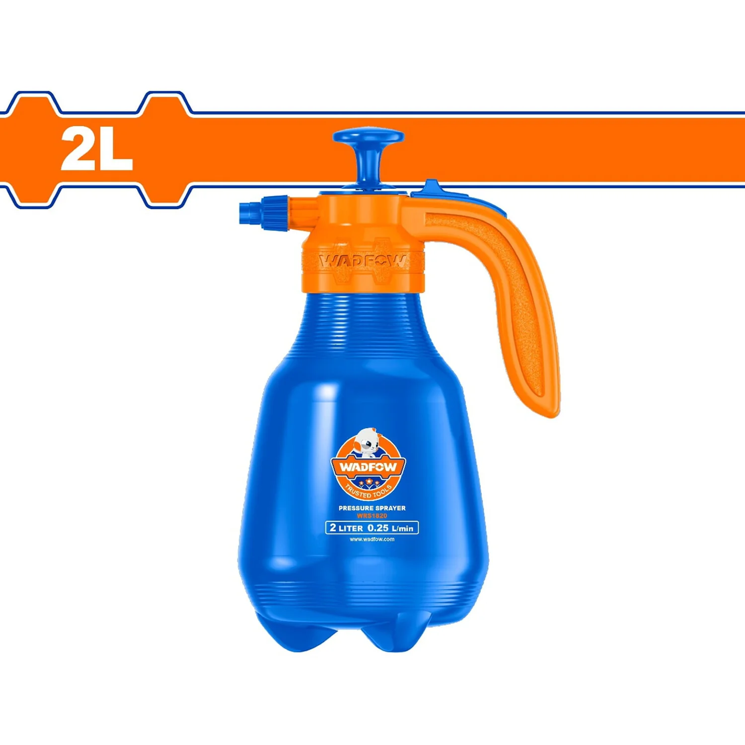 Rociador Spray A Presión 2 L. Presión: 2.5 Bar Boquilla Ajustable Con Chorro Recto Y Pulverizado. - Image 2