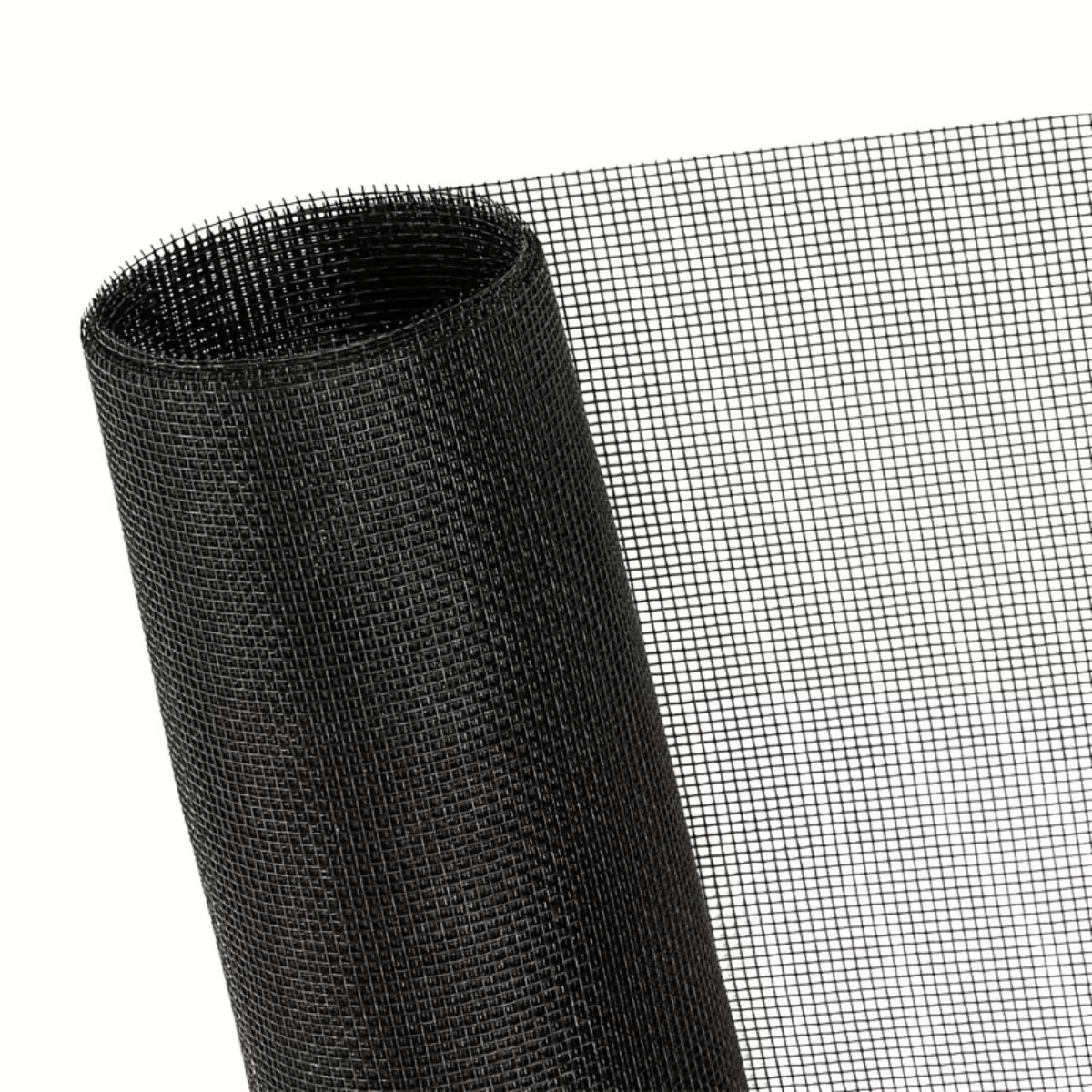 Rollo Mosquitera Negra 2.5Mts X30mts Largo  Malla 18X18 Anti-UV PP+PE Resistente Para Ventanas Y Puertas - Image 3