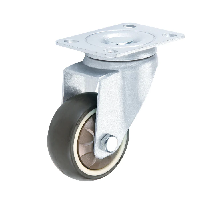 Rueda Giratoria Serie Liviana 50Mm 2" Capacidad Por Rueda 25Kg Elastomero Termoplast