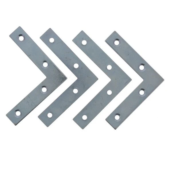 Set De Angulos De Fijacion De Conexión Tipo L De 3" X 5/8"