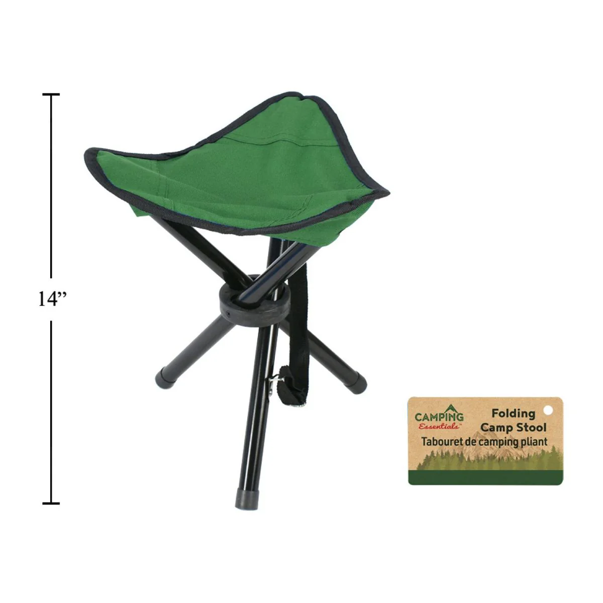 Silla Taburete Plegable Para Camping O Playa De 14 " - Image 2