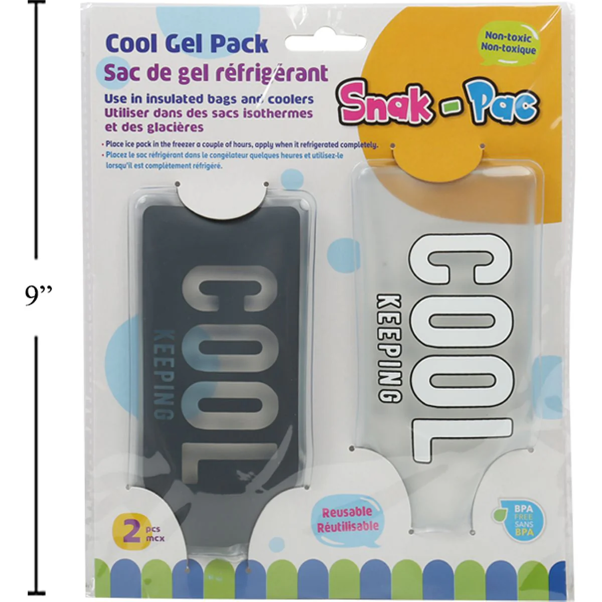 Snak-Pac Cool Gel, 14,5 X 7,5 Cm Para Mantener Frios Los Alimentos En Las Loncheras ( Hielo). - Image 7