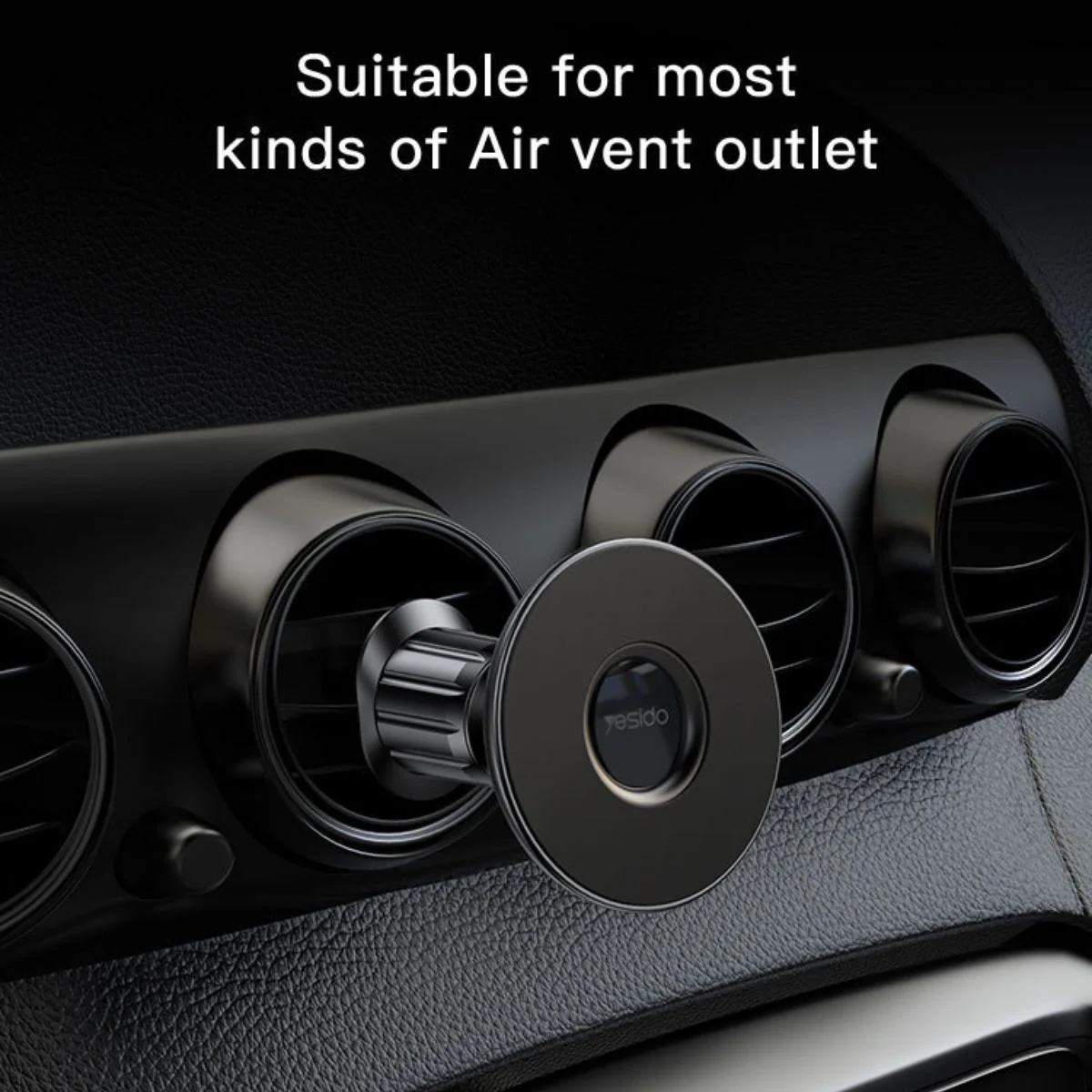 Soporte Magnético Para Teléfono En Auto. Montaje En Rejilla, Compatible Con Iphone Y Magsafe. - Image 3