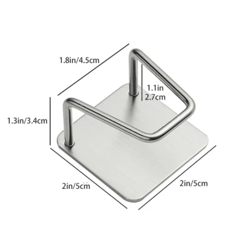 Soporte Para Esponjas Y Organizador De Cocina De Acero Inoxidable Con Adhesivo. - Image 3