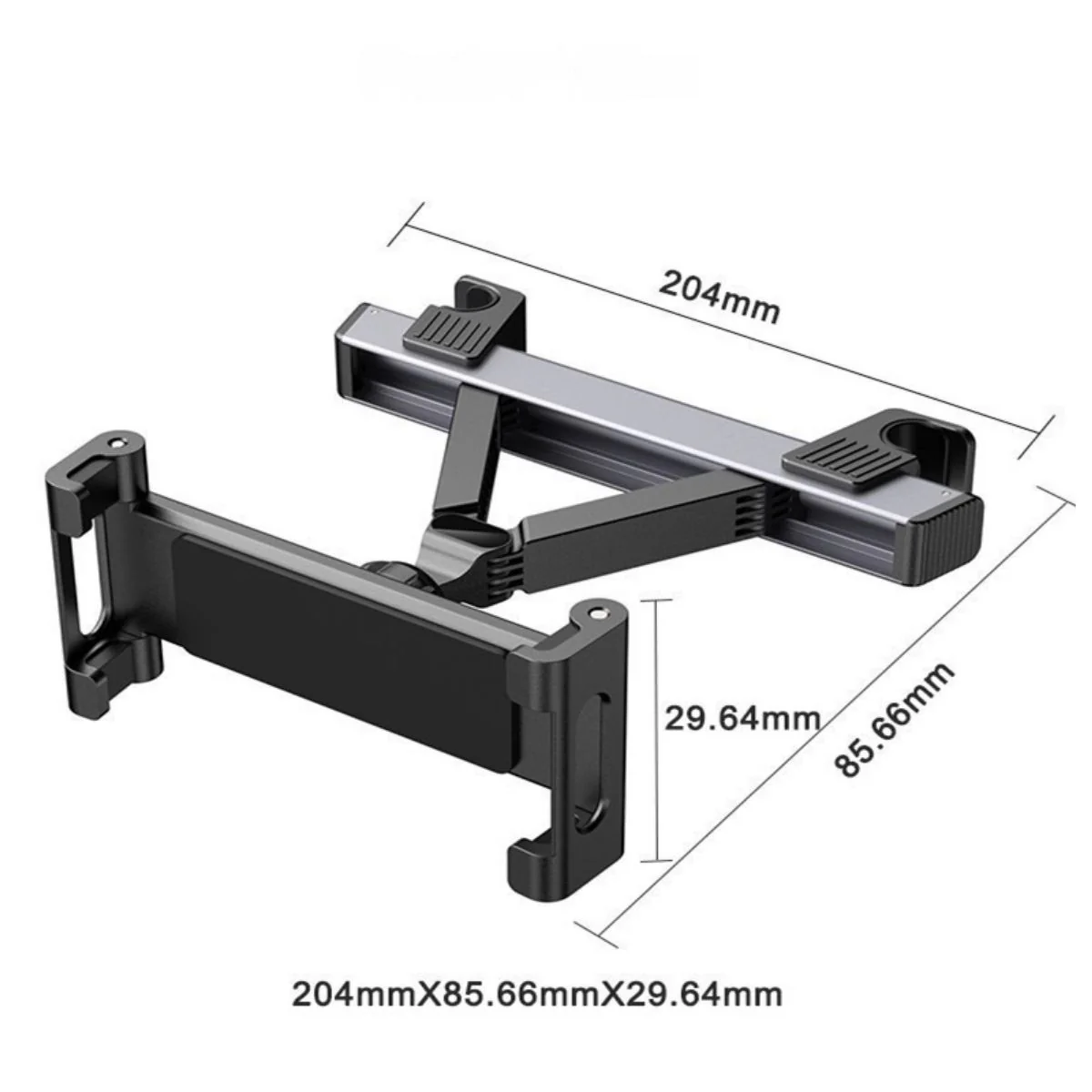 Soporte Universal Para Tablet Y Celular Para Reposacabezas De Auto Ajustable 360°. Soporte Para Ipads Y Celulares Para Dispositivos Hasta 12" - Image 5