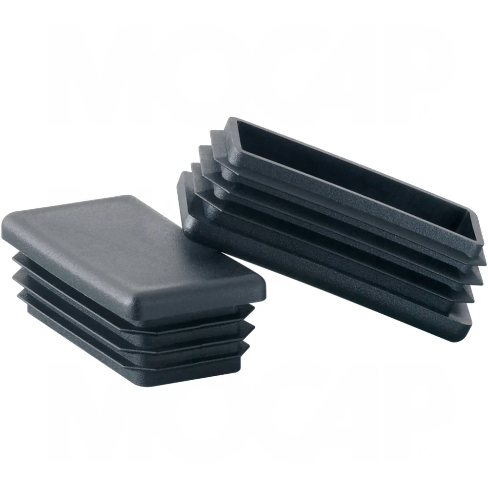 Tapas De Plástico Negra Para Tubos Rectangulares - Image 5