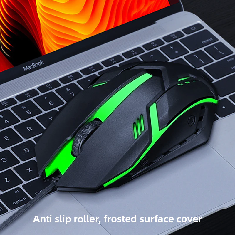 Teclado Y Mouse Gamer Con Iluminación RGB. Sensación Mecánica, USB, Diseño Ergonómico Y Resistente Al Agua. - Image 5