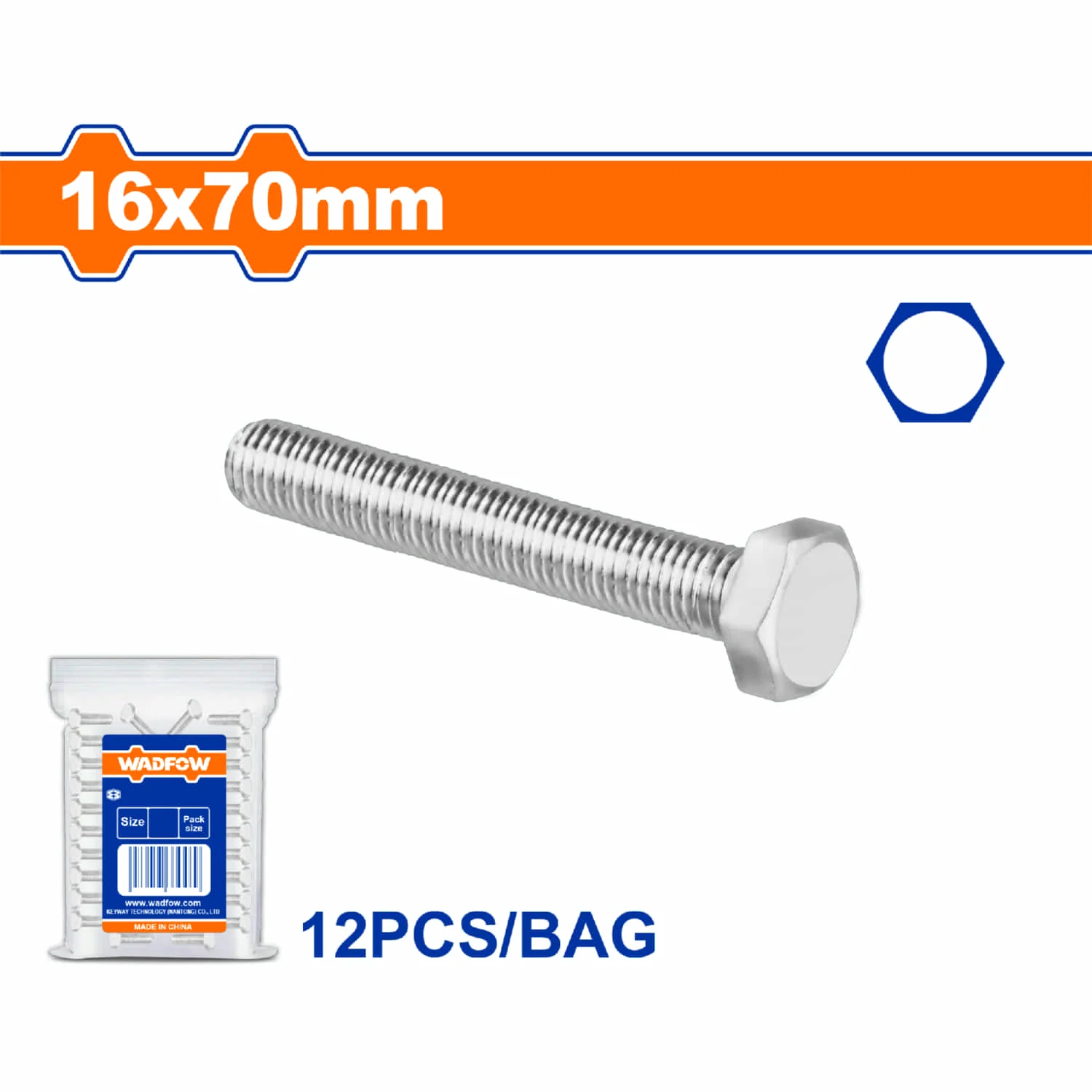 Tornillos Hexagonales Rosca Completa. Acabado Galvanizado. Perno Hexagonales - Image 10