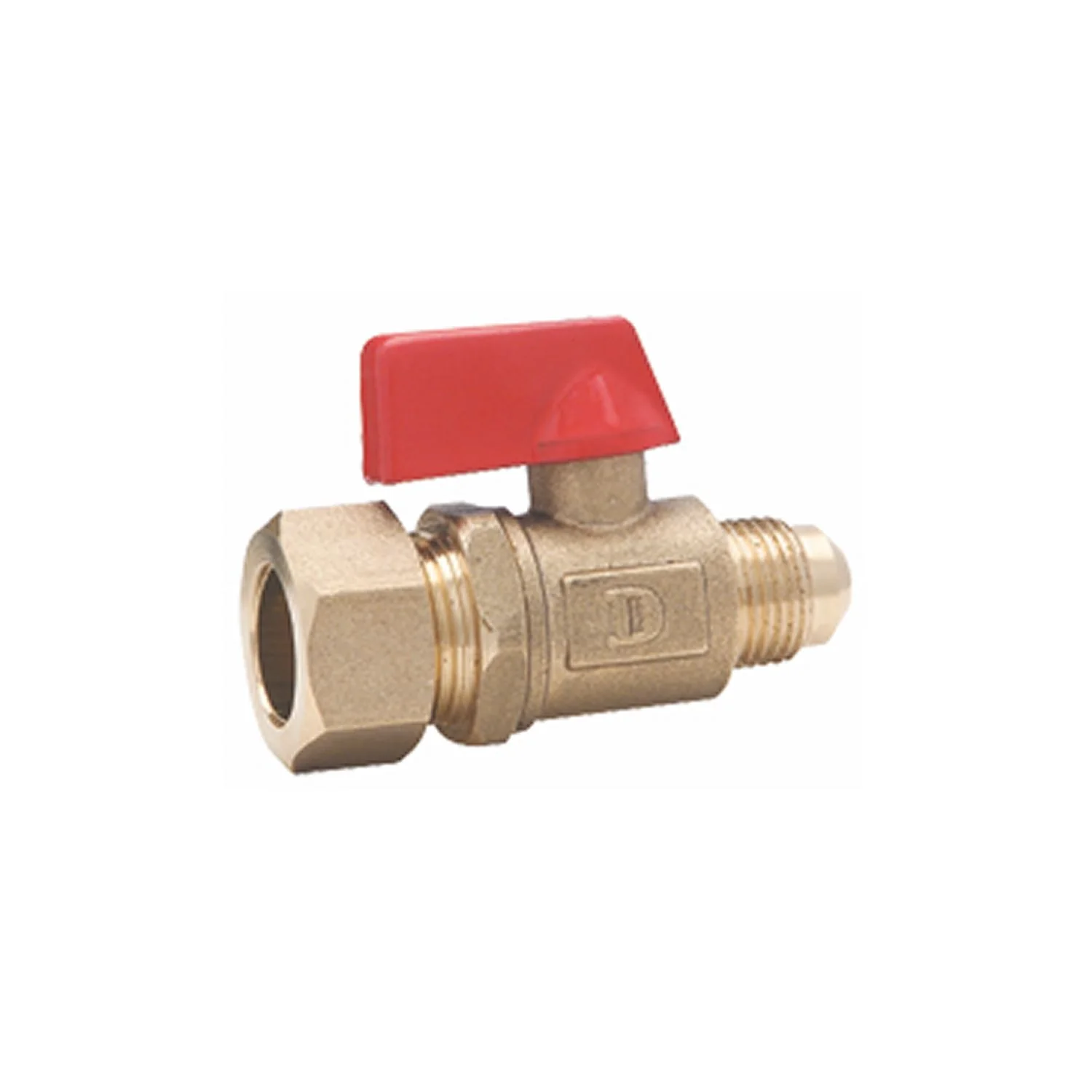 Válvula De Control Para Gas 1/2" Con Contratuerca - Image 2