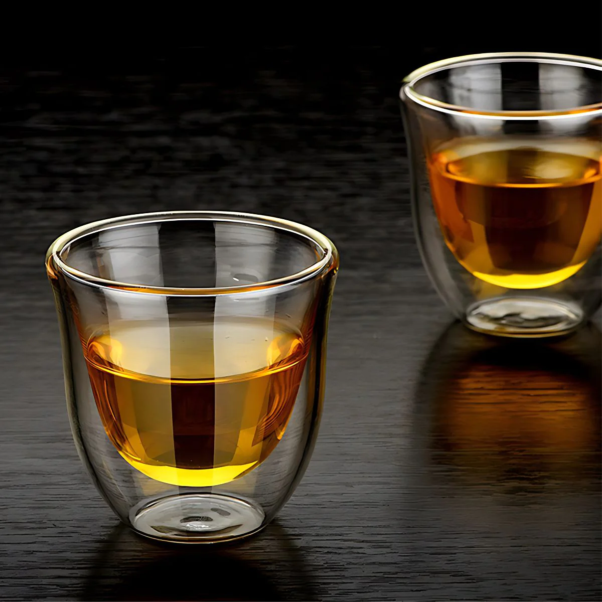 Vasos De Vidrio Con Doble Pared. 2.3Oz (70Ml) Set De 6 Piezas. Ideal Para Expresso Y Café Bebidas Calientes. - Image 5
